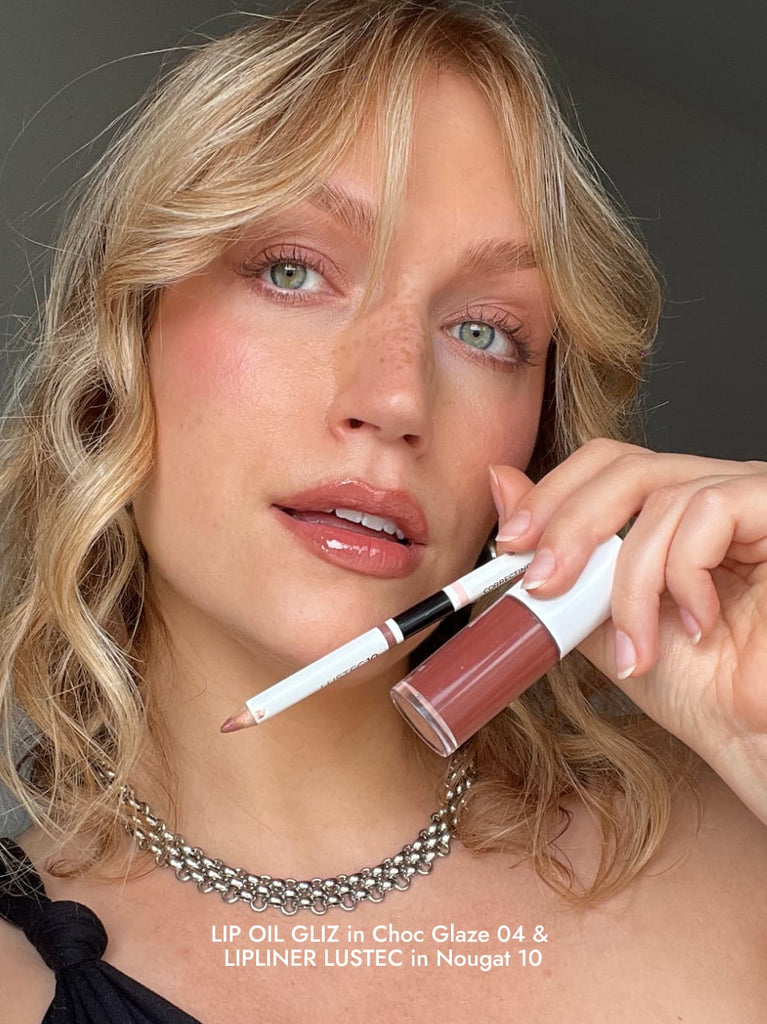 Set für mehr Lippenvolumen ohne Reizstoffe Choc Glaze Lip Booster Set