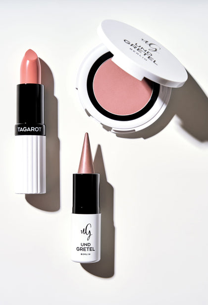 Imbe, Tagarot und Luk in powder Rose