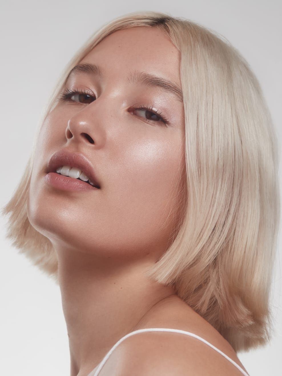 Model geschminkt mit Vlitter 01