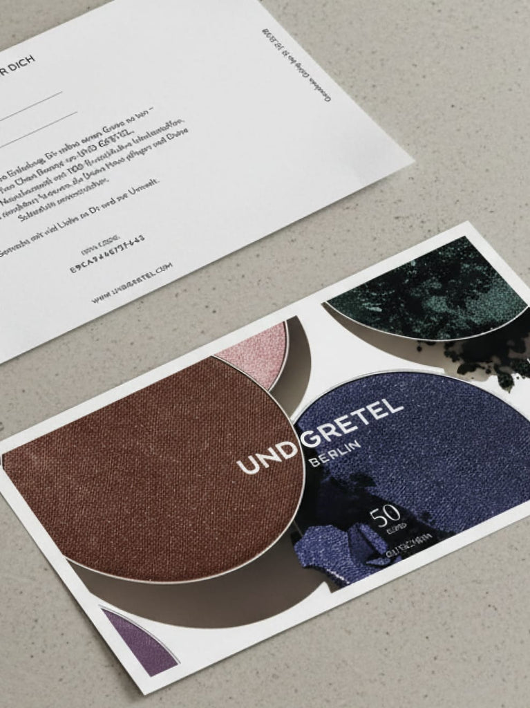 Gift voucher voucher card