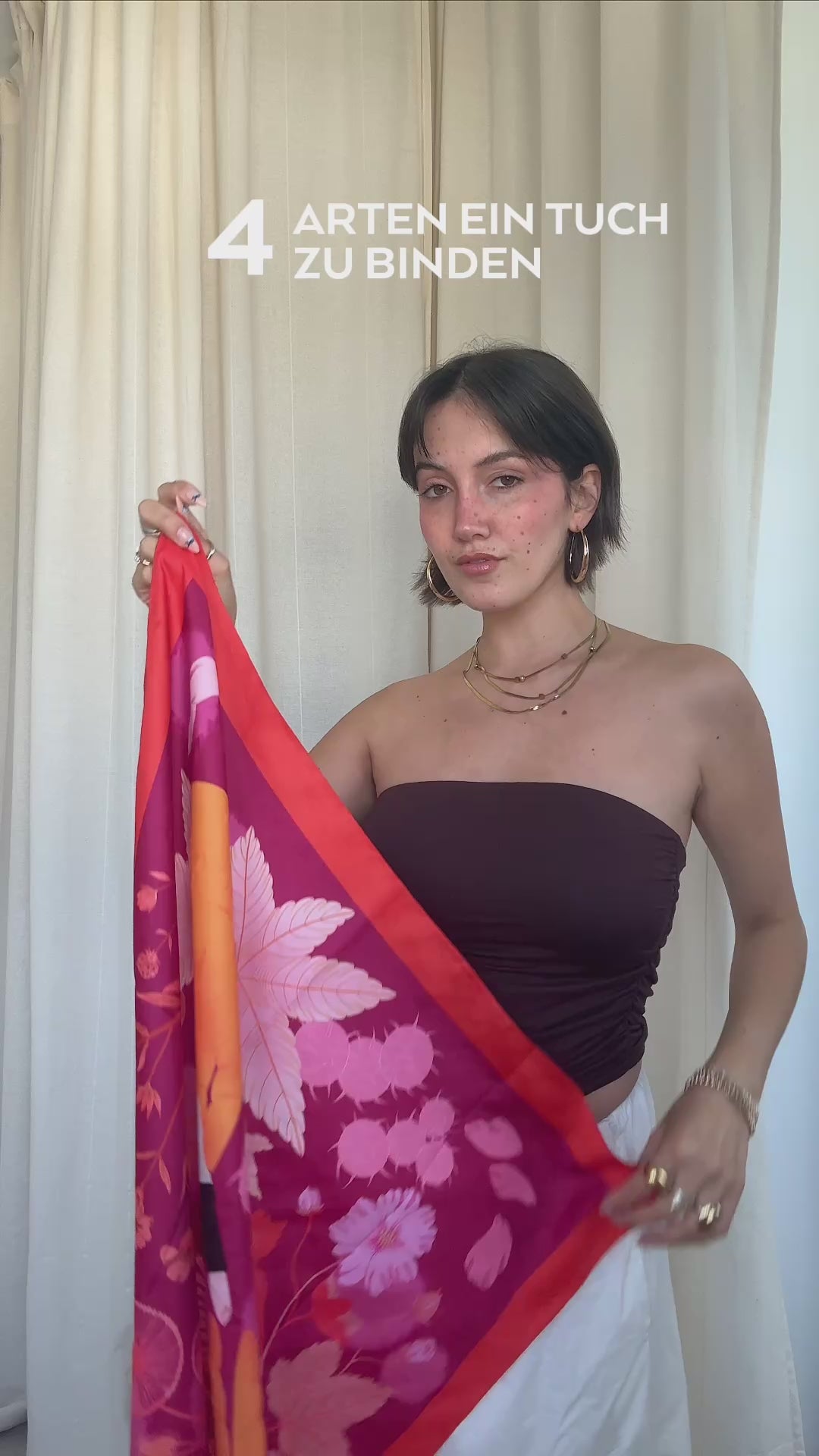 Video UND GRETEL Tuch Arten zum Stylen